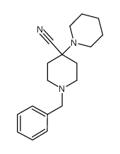 1'-Benzyl-[1,4'-bipiperidine]-4'-carbonitrile structure