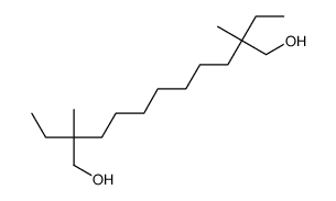 1,11-Undecanediol, 2,10-diethyl-2,10-dimethyl- structure