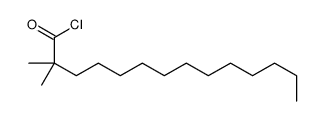 2,2-dimethyltetradecanoyl chloride Structure
