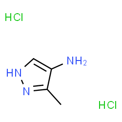 5-Methyl-1H-pyrazol-4-amine dihydrochloride (SALTDATA: 2HCl)结构式