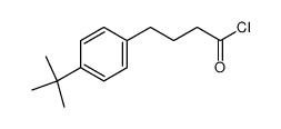 4-(4-tert-butyl-phenyl)-butyryl chloride Structure