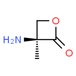 2-Oxetanone,3-amino-3-methyl-,(3S)-(9CI) picture