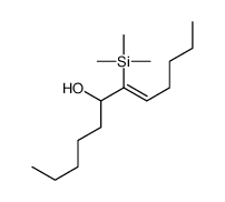 7-trimethylsilyldodec-7-en-6-ol结构式