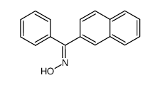 [2]naphthyl-phenyl ketone oxime Structure
