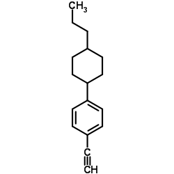 1-Ethynyl-4-(4-propylcyclohexyl)benzene Structure