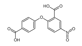 2-(4-carboxyphenoxy)-5-nitrobenzoic acid Structure