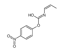 (4-nitrophenyl) N-prop-1-enylcarbamate Structure