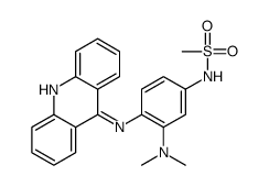 Methanesulfonamide, N-(4-(9-acridinylamino)-3-(dimethylamino)phenyl)- picture