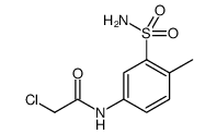 Acetamide, N-[3-(aminosulfonyl)-4-methylphenyl]-2-chloro picture