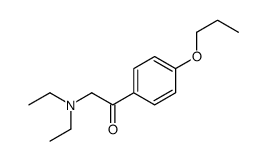 2-(diethylamino)-1-(4-propoxyphenyl)ethanone Structure
