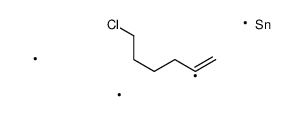 6-chlorohex-1-en-2-yl(trimethyl)stannane结构式
