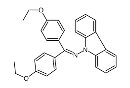 N-carbazol-9-yl-1,1-bis(4-ethoxyphenyl)methanimine Structure