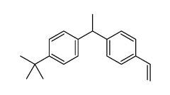 1-tert-butyl-4-[1-(4-ethenylphenyl)ethyl]benzene Structure