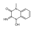 2(1H)-Quinoxalinone,3-amino-1-methyl-,4-oxide(7CI) structure