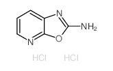OXAZOLO[5,4-B]PYRIDIN-2-AMINE DIHYDROCHLORIDE structure