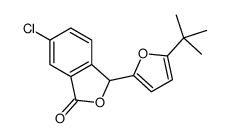 3-(5-tert-butylfuran-2-yl)-6-chloro-3H-2-benzofuran-1-one Structure