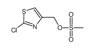 methanesulfonic acid 2-chloro-thiazol-4-ylmethyl ester Structure