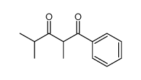 2,4-dimethyl-1-phenyl-1,3-pentanedione Structure