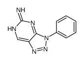 3-phenyltriazolo[4,5-d]pyrimidin-5-amine结构式