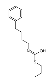 S-propyl N-(4-phenylbutyl)carbamothioate Structure