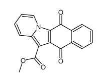 methyl 6,11-dioxo-6,11-dihydro-benzo[f]pyrido[1,2-a]indole-12-carboxylate结构式