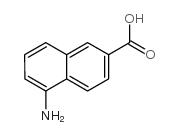 5-Amino-2-naphthoic acid Structure