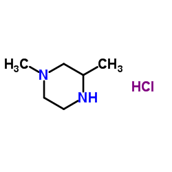 1,3-Dimethylpiperazine hydrochloride Structure