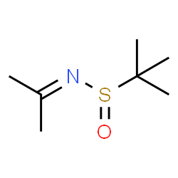 N-isopropylidene-2-methylpropane-2-sulfinamide Structure