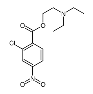 2-(diethylamino)ethyl 2-chloro-4-nitrobenzoate Structure