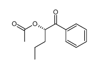 Acetic acid (S)-1-benzoyl-butyl ester结构式