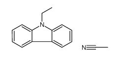 acetonitrile,9-ethylcarbazole结构式