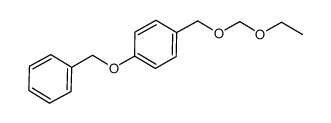 1-(benzyloxy)-4-((ethoxymethoxy)methyl) benzene结构式