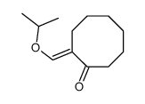 2-(propan-2-yloxymethylidene)cyclooctan-1-one Structure
