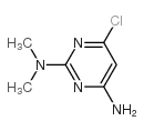 6-CHLORO-N2,N2-DIMETHYL-2,4-PYRIMIDINEDIAMINE structure