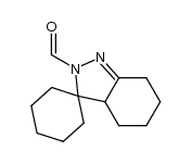 2'-formyl-2',3'a,4',5',6',7'-hexahydro-spiro[cyclohexane-1,3'-indazole] Structure
