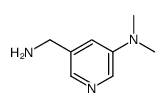 5-(Aminomethyl)-N,N-dimethyl-3-pyridinamine Structure