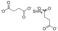 Butanedioic acid tin Structure