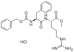 Z-PHE-ARG-OME HCL Structure
