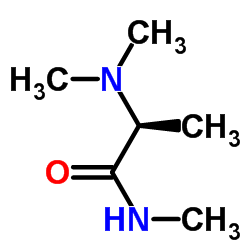 Propanamide, 2-(dimethylamino)-N-methyl-, (S)- (9CI) Structure