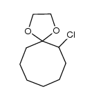 6-chloro-1,4-dioxaspiro[4.7]dodecane Structure