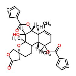 6-O-烟酰半枝莲碱 G结构式