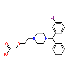 Cetirizine 3-chloro impurity结构式