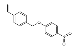 1-ethenyl-4-[(4-nitrophenoxy)methyl]benzene Structure