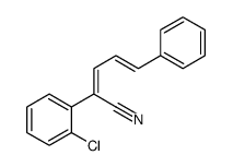 (2E,4E)-2-(2-chlorophenyl)-5-phenylpenta-2,4-dienenitrile Structure