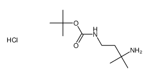 tert-Butyl (3-amino-3-methylbutyl)carbamate hydrochloride picture