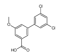 3,5-二氯-5-甲氧基-[1,1-联苯]-3-羧酸结构式