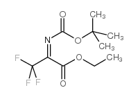 ethyl 2-[tert-butoxycarbonylimino]-3,3,3-trifluoro-propionate picture