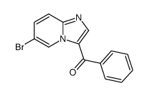 (6-溴咪唑并[1,2-a]吡啶-3-基)(苯基)甲酮结构式