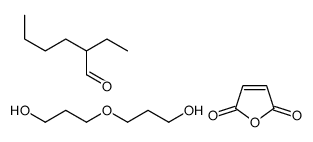 2-ethylhexanal,furan-2,5-dione,3-(3-hydroxypropoxy)propan-1-ol Structure