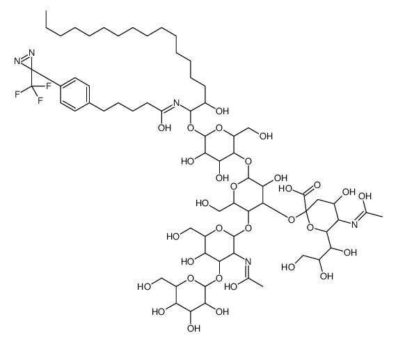 N-Diazirinyl-lyso-G(M1) Structure